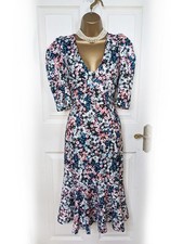ERDEM 'Ottavia' Blue Pink