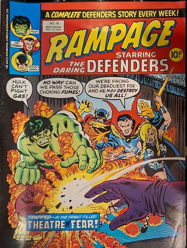 Vintage marvel comic rampage - vintage,