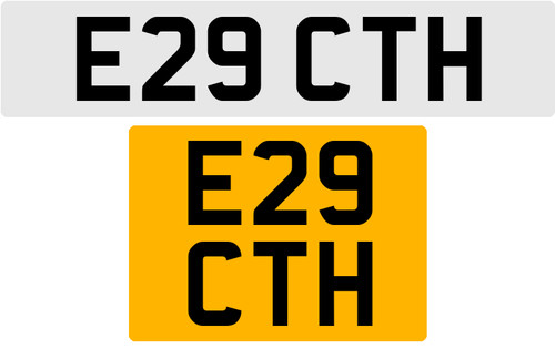 E29 cth old style 3x3 - 3x3, number