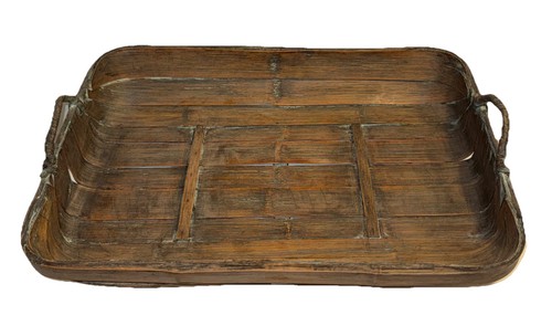 Vtg wood slats - wood, flower