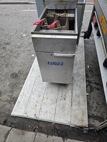 Elite gas fryer - gas,