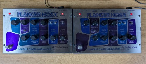 Electro harmonics flanger hoax - harmonics,