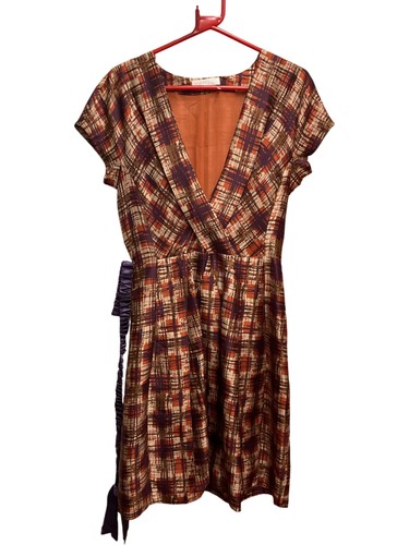 Nicole farhi silk - nicole, plaid