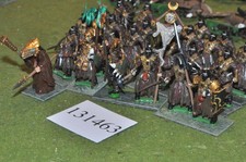 40mm fantasy / LOTR - easterlings with captain 25 figs plastic - (131463)