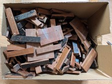 Hard wood parquet flooring - Rhodesian Teak or Mahogany (~5 kg)