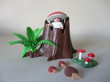 PLAYMOBIL TREE STUMP  FAIRY 4194 RARE