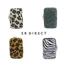 New Ladies Women Fashionable Real Leather Phone Pouch Trendy Mini Shoulder Bag