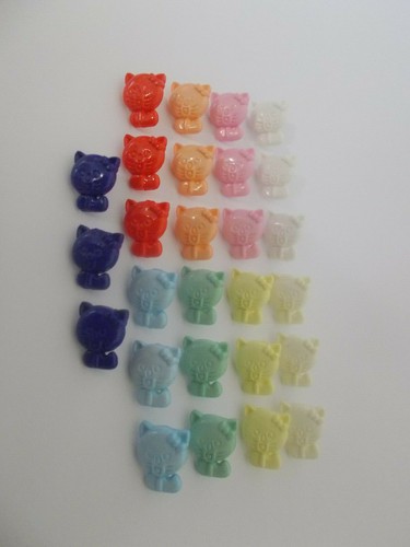 Cat buttons shank - 10,