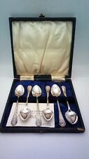 Antique Set of Six Silver 1911
