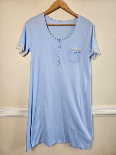 Vintage blue scoop neck - vintage,