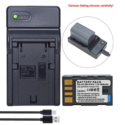 Battery charger for jvc - or,