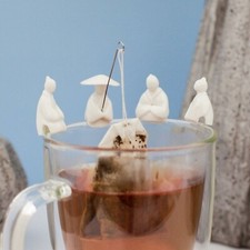 Set Of 4 Tea Fisherman Tea Bag