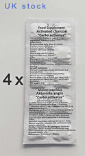 Activated Charcoal Carbon Carboaktiv Tablets 4 SHEETS X 10 tablets fast dispatch