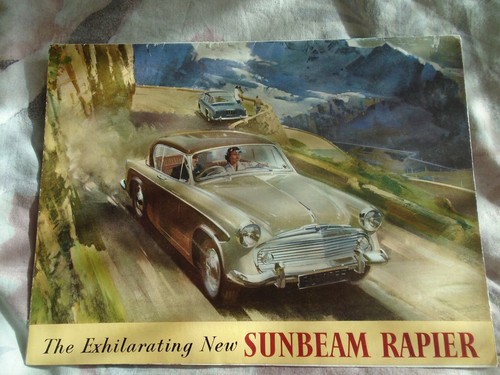 Sunbeam rapier brochure - sunbeam,