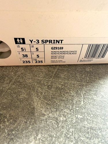 Sprint white leather low - y-3,