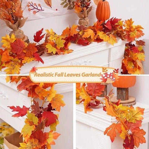 5ft autumn maple leaf - 6.5ft,