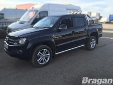 To Fit 16+ Volkswagen Amarok Stainless Steel Roll Bar + Jumbo Spots x4 + LEDs x5