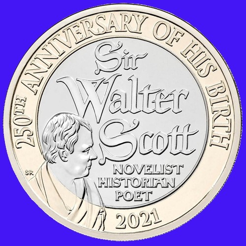 Coin sir walter scott - coin.,