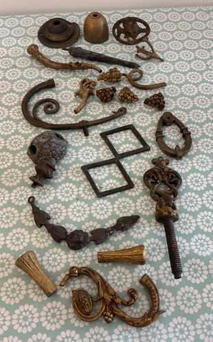 Lot salvaged antique - lot,
