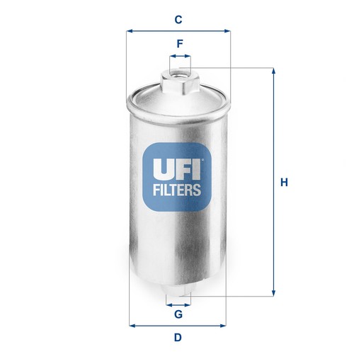 3150400 fuel filter ufi - fuel,