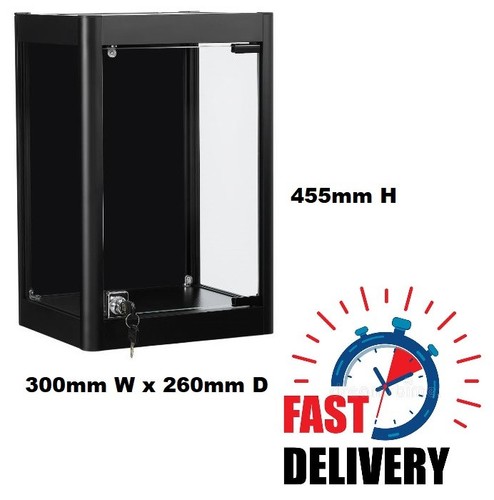 Wall mounted glass display - wall-mounted,