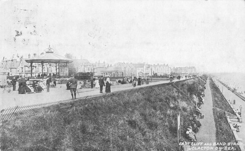 East cliff and bandstand - cliff,