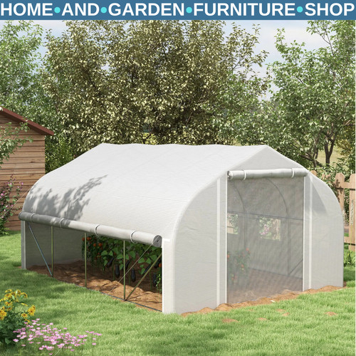 Walk polytunnel greenhouse - walk-in,