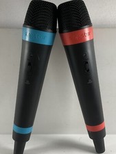 2x Official Wireless Singstar Microphones No Receiver Free Delivery