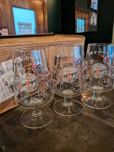 San miguel pint glasses - 28,