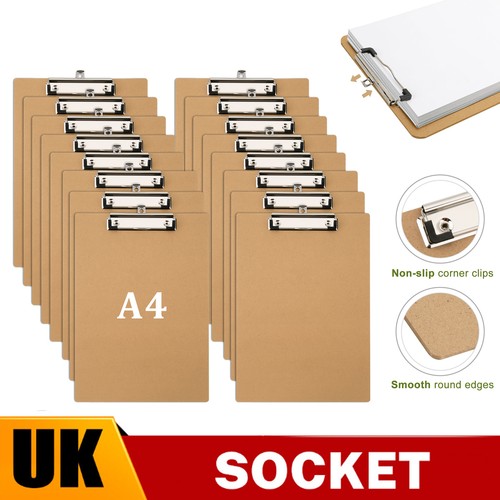 Wooden clipboard with - a4,
