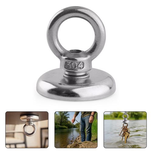 Neodymium fishing magnet - neodymium, up