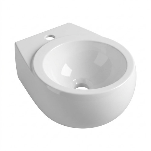 Small wall hung basin - wall,