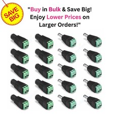 DC 12V Male Female Power Balun