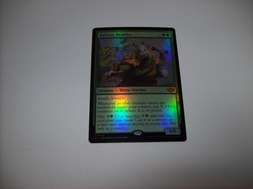 Mtg railway brawler - brawler, mythic
