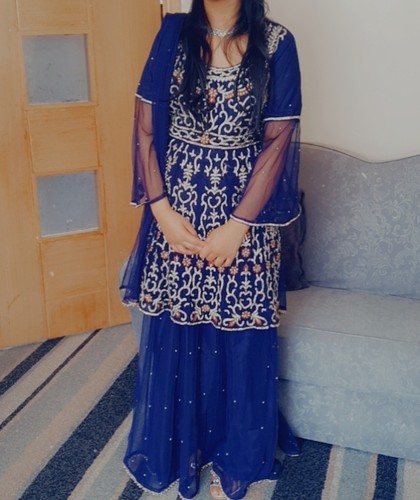 Asian wedding and party lehnga - and,