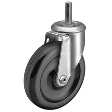 COLSON 2.03254.55 Stem Caster,3"dia,Polypropylene,230lb 55FE45