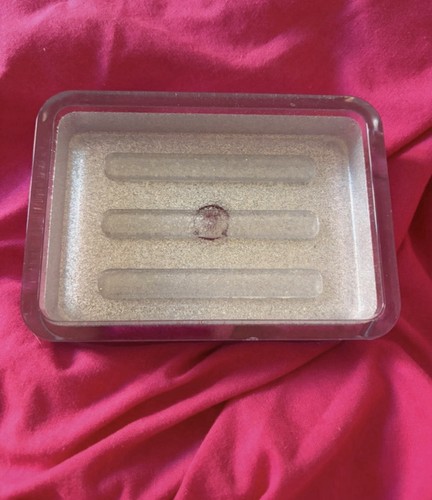 Clear silver plastic glitter - silver,