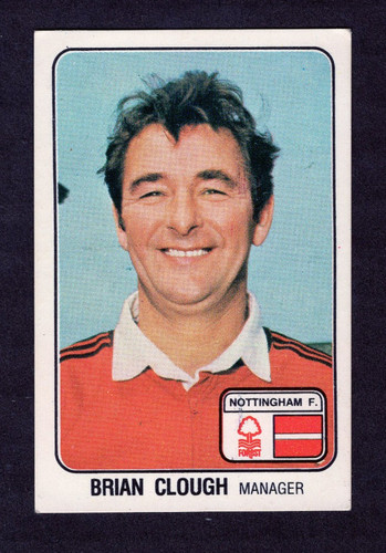 Brian clough panini - clough,