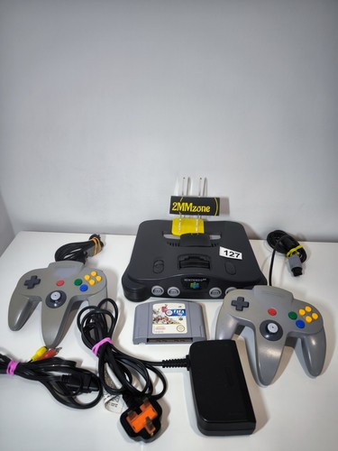 Nintendo black console - 64,