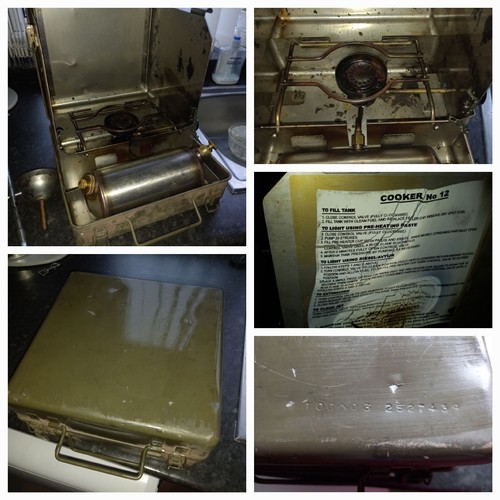Cooker british army - cooker, no