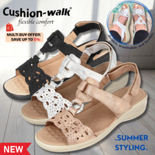 Cushion walk ladies sandals - cushion,