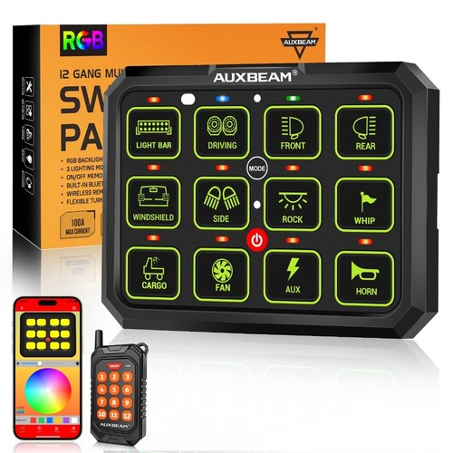 Auxbeam 1200 rgb switch - 12,