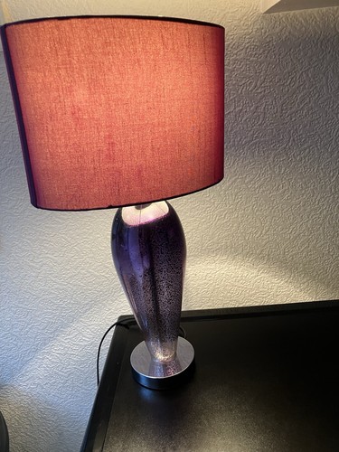 Next purple crackle glass - crackle,