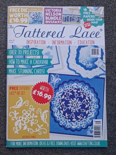 Tattered lace magazine issue - tattered,