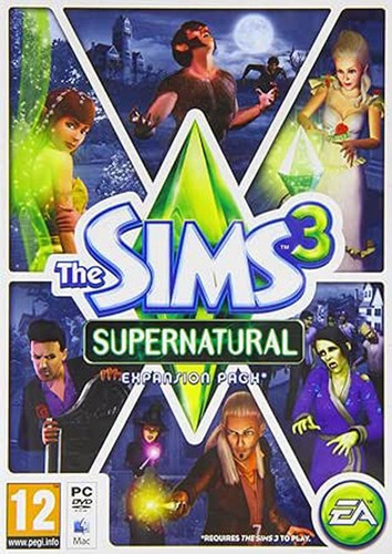 The sims supernatural pc - the,