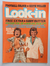 Look-in Magazine #14 - 12th Apr 1974 -  Gary Glitter  Kung-fu Tomorrow People ++