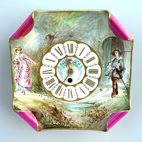 Antique french faience strut - faience,