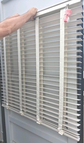 Venetian blind white new - blind, white.