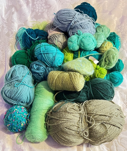 Knitting wool job - knitting,