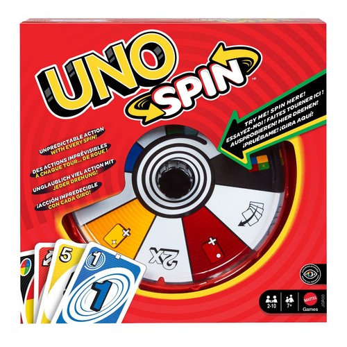 Uno spin card game - uno,